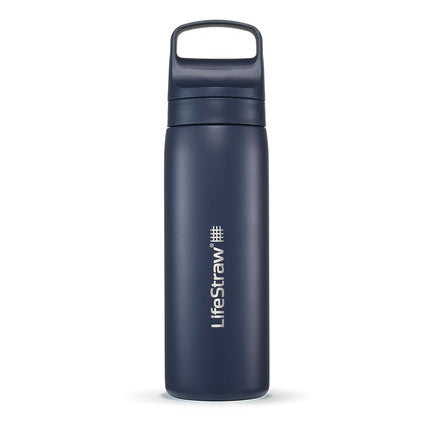 Lifestraw Go Series 2.0 Stainless Steel Water Bottle with Filter, Aegean Sea, 500 ml Capacity