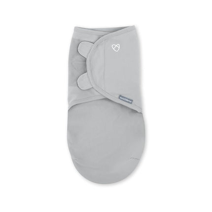 SwaddleMe by Ingenuity Original Swaddle, 100% Cotton, Improves Sleep & Calms Startle Reflex, 0-3 Months, 1.0 TOG, 3-Pack, Baby Swaddle Blanket - Criss Cross