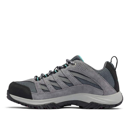 Columbia Women's Crestwood low rise hiking shoes, Grey (Graphite x Pacific Rim), 8 UK