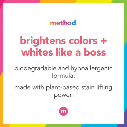 Method - Laundry Detergent 4X Concentrated Tough On Dirt + Stains 66 Loads Fresh Air - 1.58 Liter