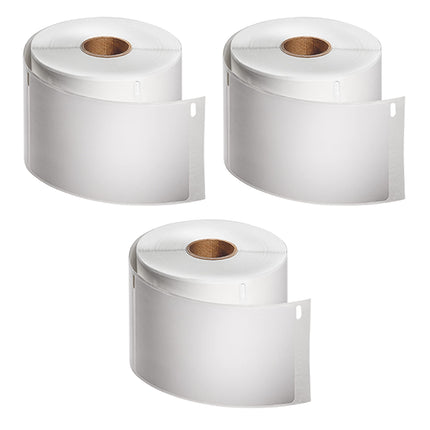 Étiquettes d'expédition grand format authentiques DYMO LW pour imprimantes d'étiquettes LabelWriter, impression d'adresses jusqu'à 6 lignes, 59 x 101 mm, 3 rouleaux de 300 (900 au total)