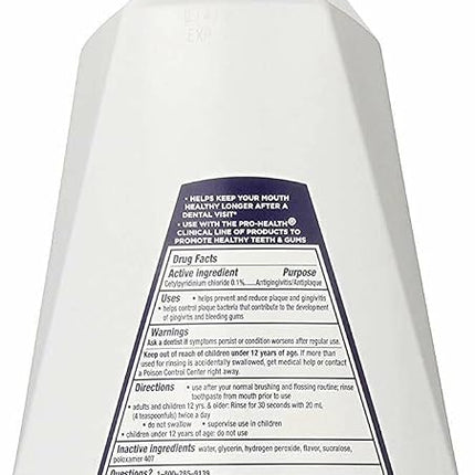Crest Pro-Health Clinical Deep Clean Mint Rinse 32 Fl Oz