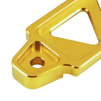 DNA MOTORING Batt-Long-GD Battery Tie Down Mount Bracket,Gold