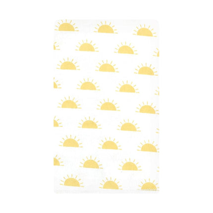 Hudson Baby Paños de Algodón de Franela para Bebé Unisex, Paquete de 10 unidades, diseño Desert Cactus, Talla Única