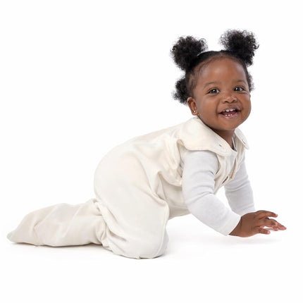 baby deedee - Cotton Baby Sleeping Bag Sack - Sleep nest Basic, Indoor Wearable Blanket, Infants and Toddlers, Marshmallow Pink, Medium (6-18 Months), (297)