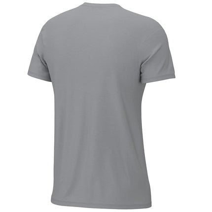 T-shirt à manches courtes HUK Performance Fishing Logo pour enfant, unisexe, Harbor Mist, taille S