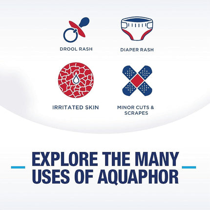 Aquaphor Healing Ointment Baby 3 Ounce Tube (89ml) (2 Pack)