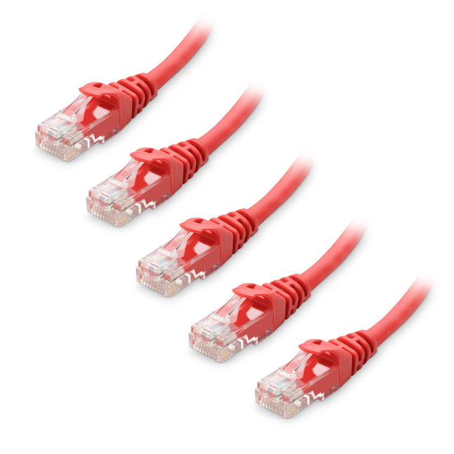 Cable Matters 5-Pack Snagless Cat6 Ethernet Cable 