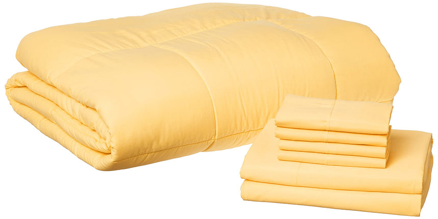 Sweet Home Collection 7 Piece Comforter Set Bag So