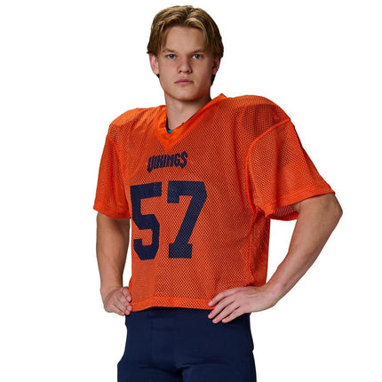 CHAMPRO Boys' Shuffle Youth Football Practice Jersey Maroon