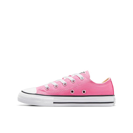 Zapatillas bajas Chuck Taylor All Star de Converse para niños, color rosa, talla 1 M US Little Kid