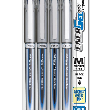 Pentel EnerGel NV Liquid Gel Pen, 0.7mm, Medium Li