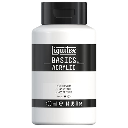 Liquitex BASICS Acrylic Paint, 400ml (13.5-oz) Bot
