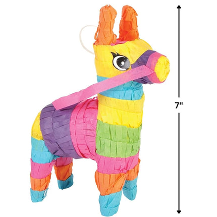 MINI DONKEY PINATAS, 3 Count by Rhode Island Novelty