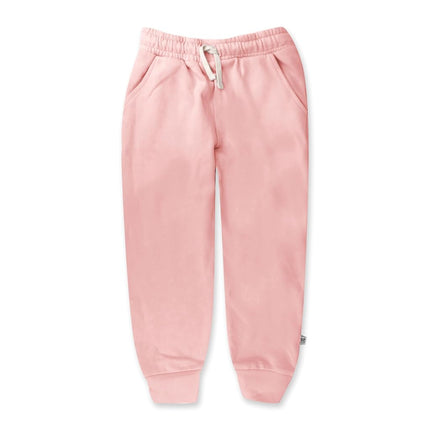 HonestBaby Conjunto de Sudadera con Capucha y Pantalón Jogger Multipack de Algodón Orgánico para Bebés, Niños Pequeños, Niños, Niñas, Unisex, Rosa, 0-3 Meses