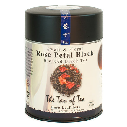 Organic Black Tea & Rose Petals - 115 g (The Tao o
