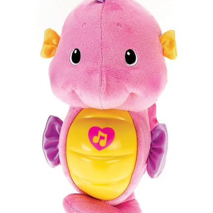 Fisher Price FISHER-PRICE Soothe & Glow Seahorse Pink Plush Toys