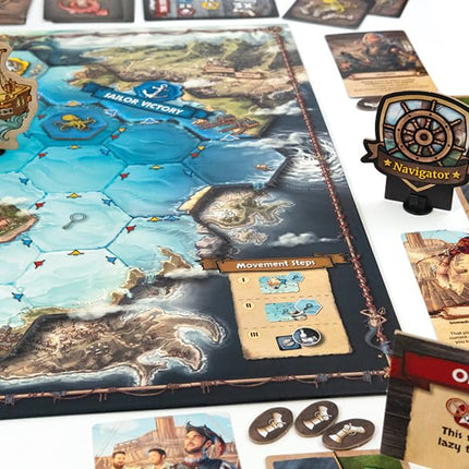 Feed the Kraken - A Sailor's Favorite Deduction Game - for 5 to 11 Players Ages 12 and up