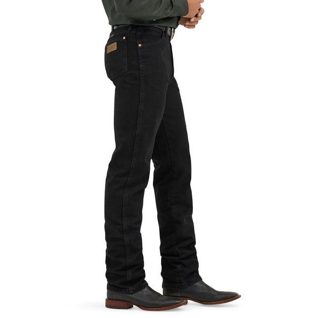 Wrangler Men's Big & Tall Cowboy Cut Original-Fit Jean - Black -