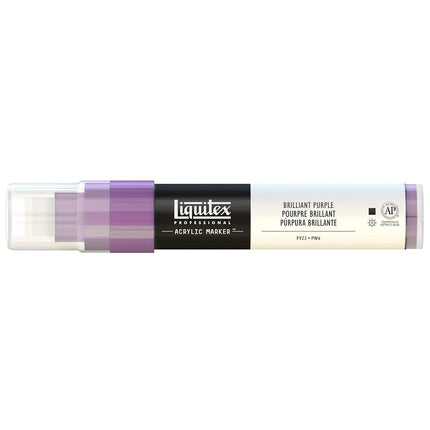 Liquitex Professional Wide Paint Marker, Brilliant Purple, 15mm