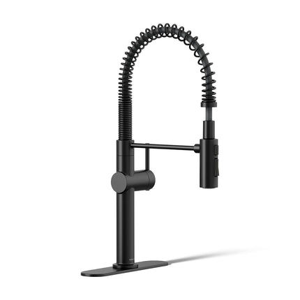 KOHLER 22973-BL Crue Kitchen Sink Faucet with Sing