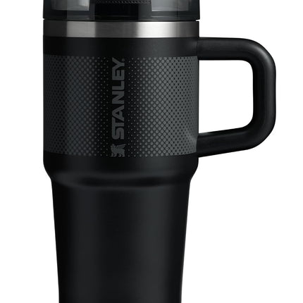 Stanley Quencher ProTour Flip Straw Tumbler | Leakproof Lid, 20 oz, Built-In Straw & Handle, Cup Holder Compatible, Insulated Stainless Steel, BPA-Free, Black