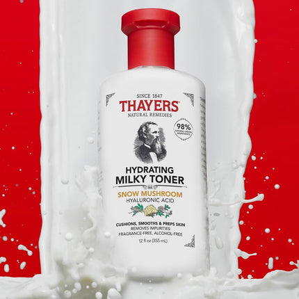 Thayers Toner Milky Face Toner Snow Mushroom Hyaluronic Acid 355ml