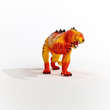 Schleich Eldrador - Lava Tiger Toy Figurine - Kids Ages 7+ | 70148