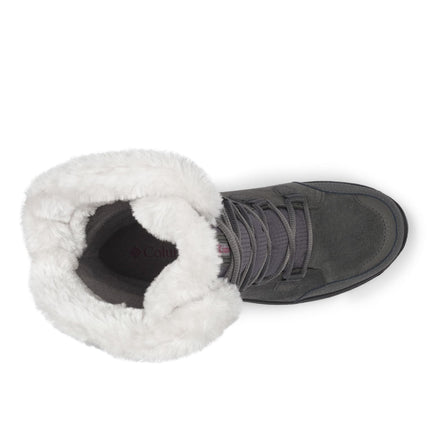 Columbia Women's Ice Maiden II Snow Boots, Shale/Dark Raspberry, 5.5
