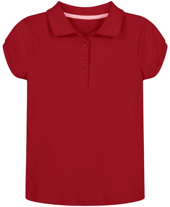 Nautica Girls' Toddler School Uniform Short Sleeve