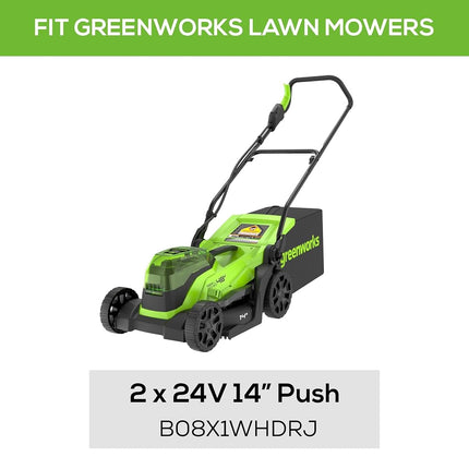 Greenworks Replacement Lawn Mower Blade (Fits : 14' Mower / MO48L2212)