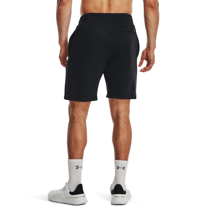 Under Armour Mens UA Rival Fleece Shorts Black S
