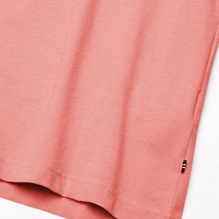 Nautica Men's Solid Crew Neck Short Sleeve Pocket T-Shirt, Pale Coral, 5X-Large Tall