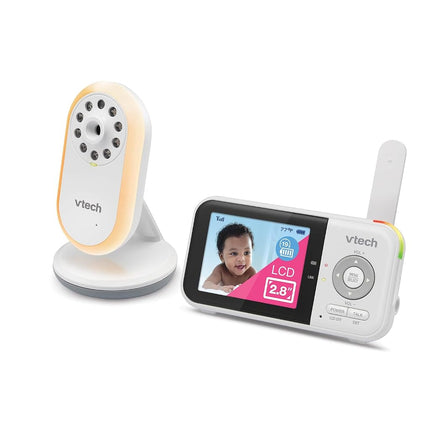VTech VM3258 2.8" Digital Video Baby Monitor with Night-Light, Two-Way Audio, and Temperature Sensor