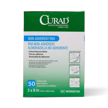 Medline CURAD Sterile Non-Adherent Pad - 50 EA