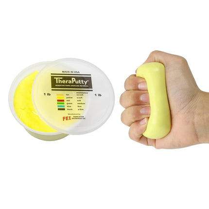 CanDo TheraPutty Standard Exercise Putty, Yellow: 