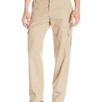 Dickies Men's Relaxed Straight Flex Cargo Pant, Desert Sand, 32W x 34L