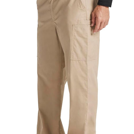 Dickies Men's 81006 (Pull-on Pants) Medical Scrubs, Dark Khaki, X-Large Tall