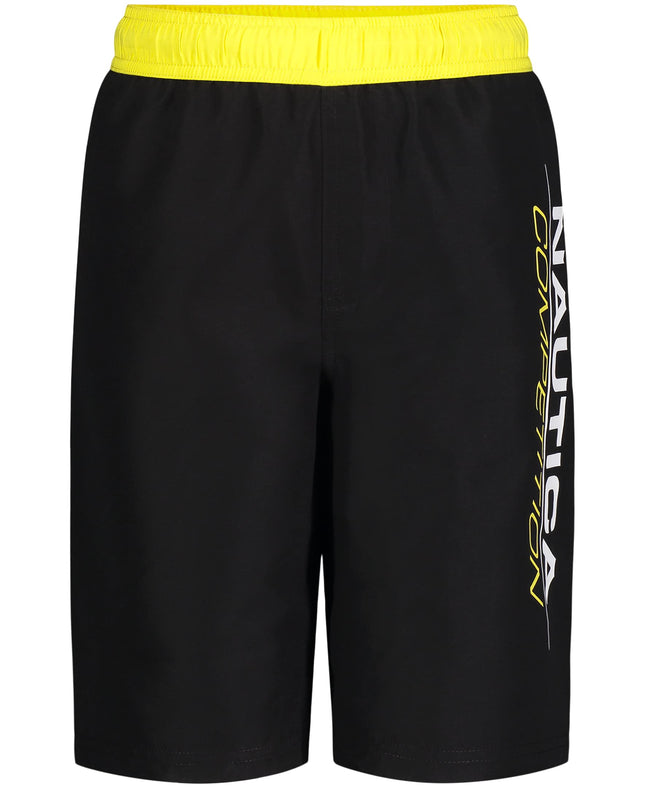 Nautica Boys' Swim Trunk with UPF 50+ Sun Protecti