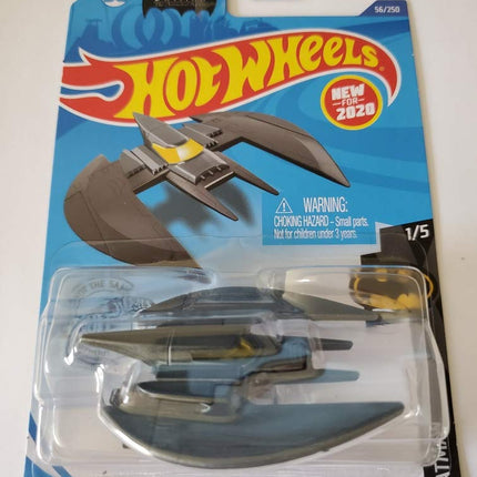 Hot Wheels 2020 Batman Batplane, Grey, 1:64 Scale,