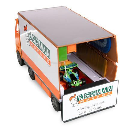 Disney Store Official Toy Story Moving Vehicles Playset - Eggman Moving Truck with Trailer, Andy's Room, Woody, Buzz Lightyear, Rex, RC and Hamm Plus Accessories