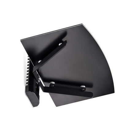 StarTech Floating Wall-Mounted AV Shelf, Tempered Glass Shelf