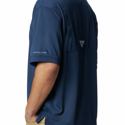 Columbia Men's Perfect Cast Polo Shirt, Collegiate Navy, XX-Small