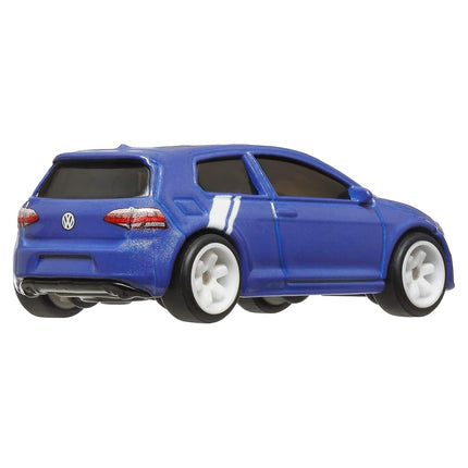 Hot Wheels Premium Volkswagen Golf MK7, Car Culture Circuit Legends Vehicles for Kids 3 Years Old & Up and Adult fans and Collectors, Premium Collection of Car Culture 1:64 Scale Vehicles, HRV79