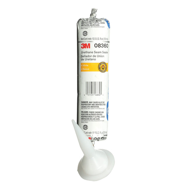 3M Urethane Seam Sealer, 08360, White, 310 mL Foil