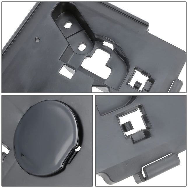 DNA MOTORING LP-MA1068108 Soporte de montaje de matrícula delantera compatible con Mazda 3 2012-2013