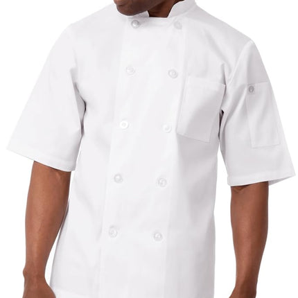 Chef Works mens PCSSWHT3XL chefs clothing, White, 