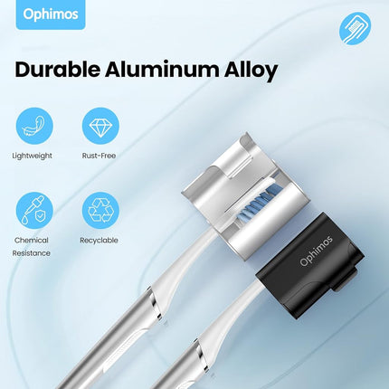 Ophimos Aluminum Toothbrush Cover Caps for Family, Travel Toothbrush Covers