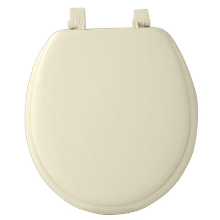 Achim Home Furnishings TOVYSTBN04 Fantasia Standard Toilet Seat, 17-Inch, Soft Bone