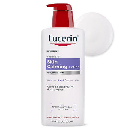 Eucerin Skin Calming Body Lotion 16.9 Fluid Ounce 